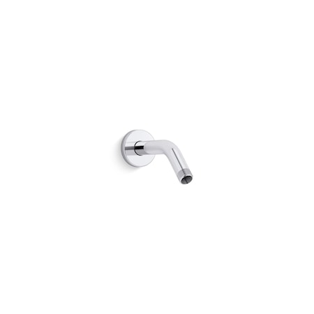 Statement Wall Mount Showerhead Arm Polished Chrome